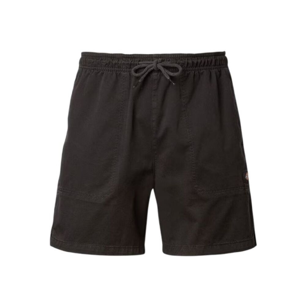 Dickies Mens Pelican Woven Sweat Shorts / Black